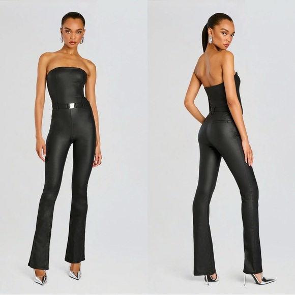 SER.O.YA Vice Slim Flare Jumpsuit - Picture 1 of 6